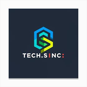 Tech Inc Logo 1 Canvas Print