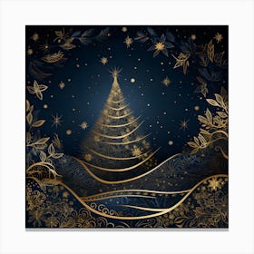 Christmas Tree 4 Canvas Print