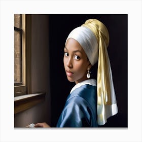 Girl With Pearl Earring Canvas Print