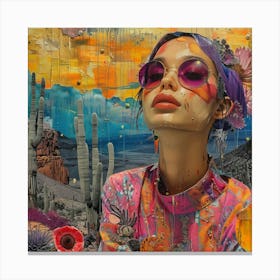 'Sunshine Girl' Canvas Print