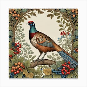 Vintage Bird Illustration (8) Canvas Print