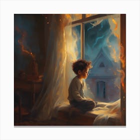 Window Wonder Canvas Print