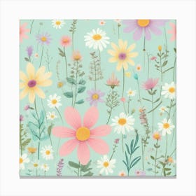 Wildflowers Canvas Print