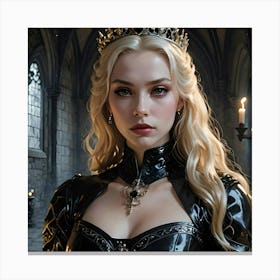 Queen Of The Night Canvas Print