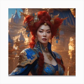 Chinese Empress 3 Canvas Print