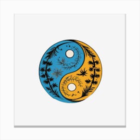 Yin Yang 3 Canvas Print