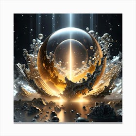Essence Of Science 27 Canvas Print