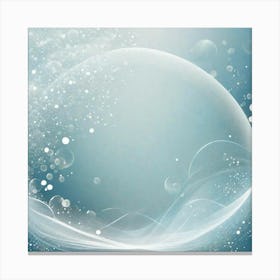 Bubbles Canvas Print