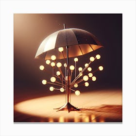 Umbrella Tree Canvas Print