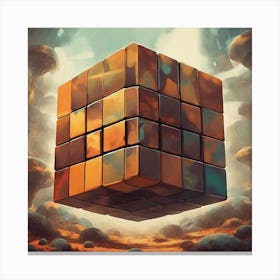 Cube 1 Canvas Print