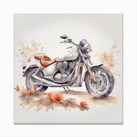 Motorcycle 1 Canvas Print