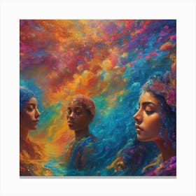 Abstract Portrait Canvas Print