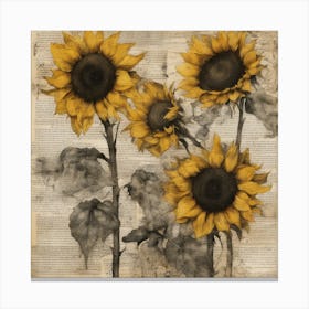 Sunflowers 1 Canvas Print