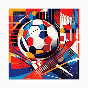 Soccer Ball Canvas Print