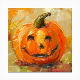 Halloween Pumpkin Canvas Print