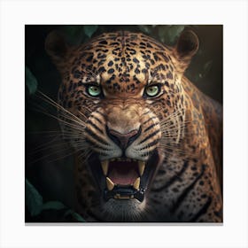 Jaguar 9 Canvas Print