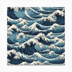 The Great Wave off Kanagawa Canvas Print