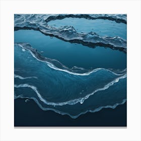 Water Ripples 1 Canvas Print