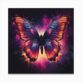 Butterfly Painting 267 Canvas Print