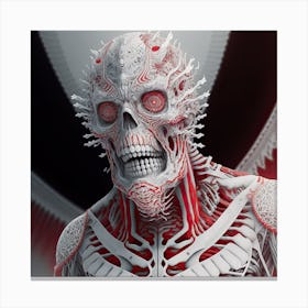 Skeleton 2 Canvas Print