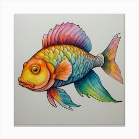 Rainbow Fish 1 Canvas Print