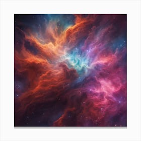 Nebula imagination Canvas Print