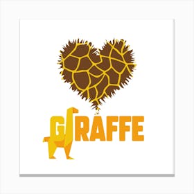 Giraffe Canvas Print