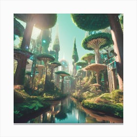 My Future City Canvas Print