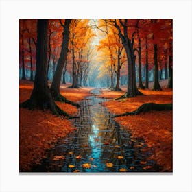 Autumn Forest Canvas Print