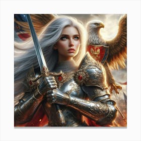 Russian Eagle Canvas Print