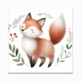 Fox 1 Canvas Print