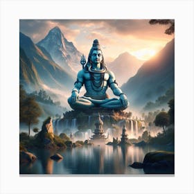 Lord shiva 1 Canvas Print