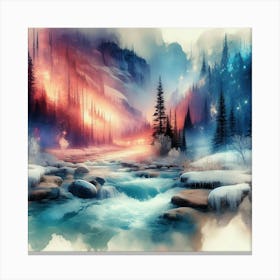 Winter Landscape 2 Canvas Print