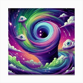 Psychedelic Painting 4 Canvas Print