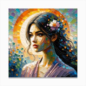 Exotic Beauty Artwork 209 Canvas Print