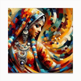 Indian Woman 2 Canvas Print