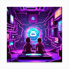 Cyberpunk Canvas Print