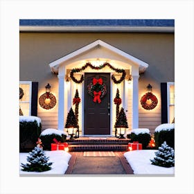 Christmas Decorations 8 Canvas Print