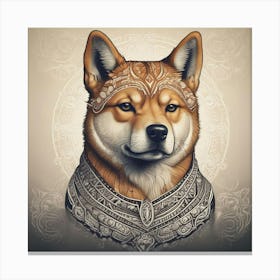 Shiba Inu 43 Canvas Print