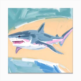 Bull Shark 04 Canvas Print