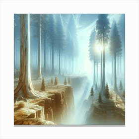 Fantasy Forest - Fantasy Stock Videos & Royalty-Free Footage Canvas Print