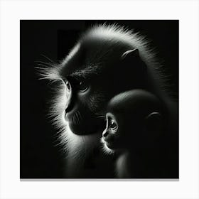Mother And Child 7 Canvas Print