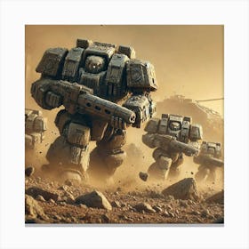 Stone Wardens Role Converted Canvas Print