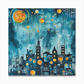 Starry Night 39 Canvas Print