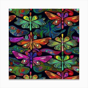 Dragonflies 9 Canvas Print