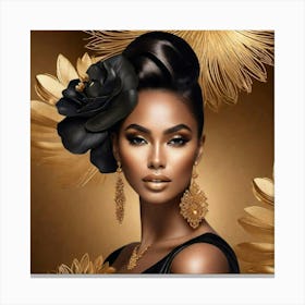 Black Beauty 1 Canvas Print