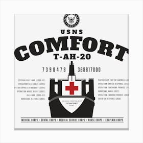 Usns Comfort Canvas Print