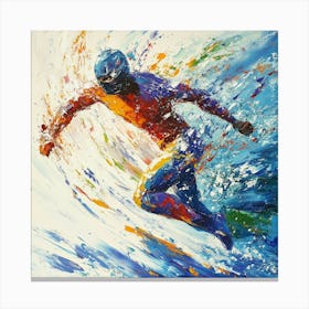 Surfer Art 1 Canvas Print