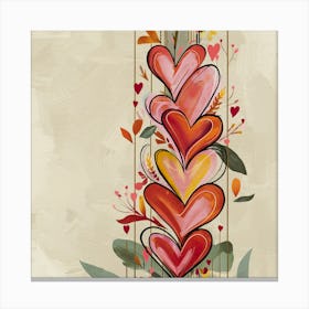 Heart Valentine'S Day Canvas Print