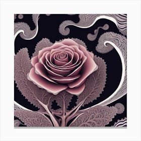 Pink Rose Canvas Print